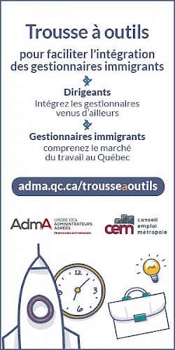 Trousse &agrave; outils pour int&eacute;grer les gestionnaires immigrants